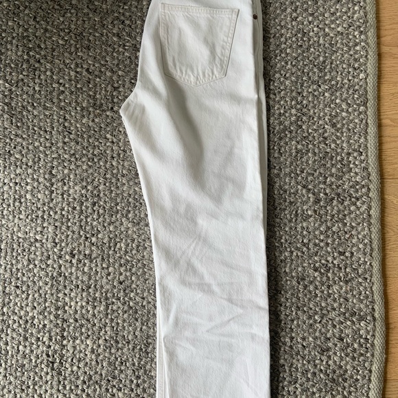 Agolde 90s Crop Mid Rise Size 24, Colour Salt. NWT - Picture 6 of 6